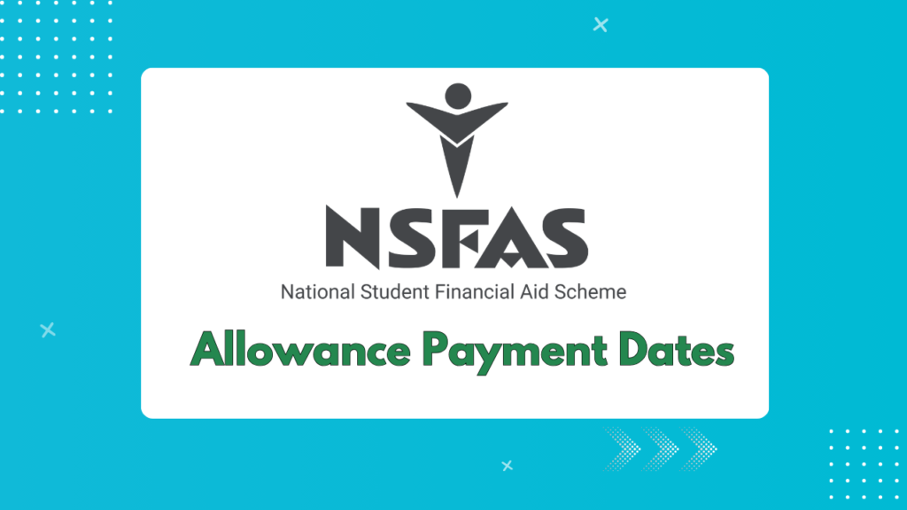 NSFAS TVET Allowance Payment Dates 2026